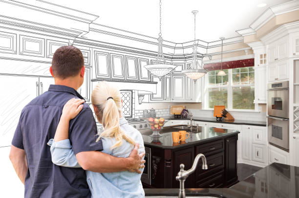 Professional Kitchen Island Installation technician working in College Park, MD